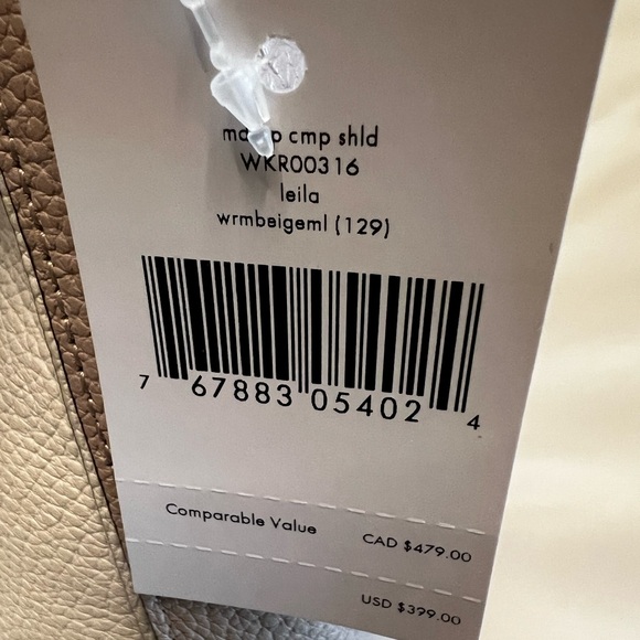 New with tags Kate Spade Leila Medium Triple Compartment Shoulder Bag - Picture 2 of 6